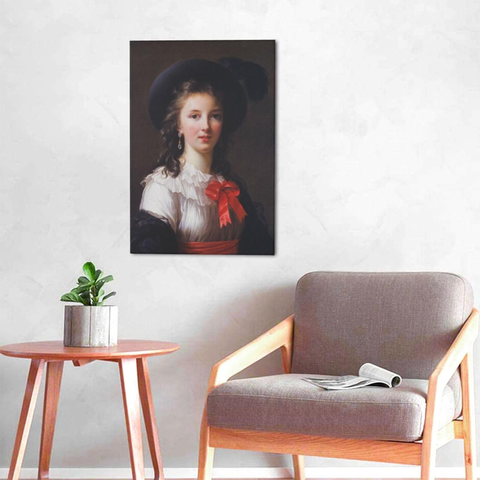 Amazon.co.jp: キャンバス絵画 エリザベート＝ルイーズ・ヴィジェ